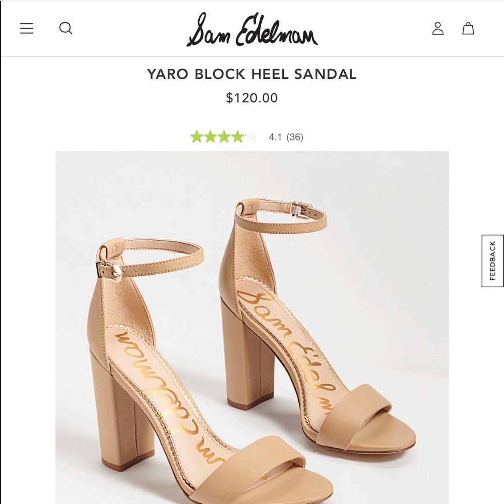 Sam Edelman YARO BLOCK HEEL SANDAL